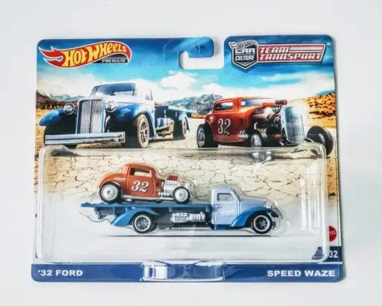 Hot Wheels 2021 Team Transport Mix 2 - 32 of 32 1932 Ford Speed Waze GRK53