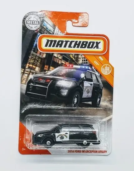 Matchbox Mbx City 2016 Ford Interceptor Utility GKK46