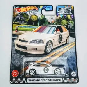 Hot wheels 2023 Boulevard mix Q 73 of 75 - 199 Honda Civic Type R (EK9) HKF19