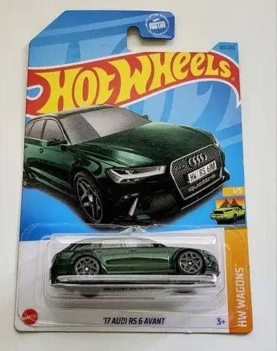 Hot Wheels 2023 HW Wagons - 2017 Audi RS 6 Avant green at JTC Collectibles.