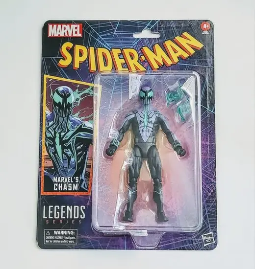 Marvel legends Series Spiderman 6 inch action figure - Marvel's Chasm F6568