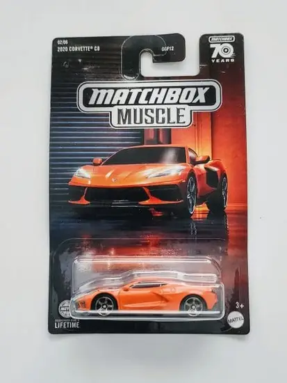Matchbox 2023 Muscle Series 2 of 6 2020 Corvette C8 orange - HLM66 at JTC Collectibles.