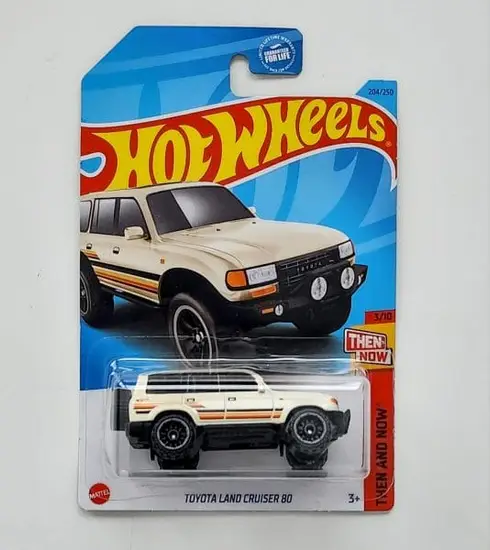 Hot Wheels 2023 Then and now 3 of 10 Toyota Land Cruiser 80 HKJ41 at JTC Collectibles.