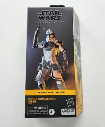 Star Wars Black series #12 Clone Wars Clone Commander Jesse F8330 at JTC Collectibles