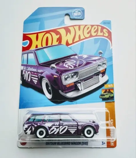 Hot Wheels 2023 HW Wagons 4 of 5 Datsun Bluebird Wagon 510 HKH72 at JTC Collectibles.