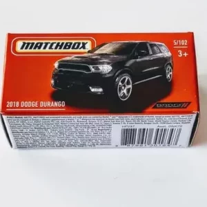 Matchbox 2022 Power Grabs 5 of 102 MBX Highway 2018 Dodge Durango black HFV37