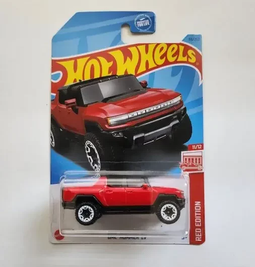 Hot Wheels 2023 Target Red Edition 11 of 12 GMC Hummer EV red HKL61 at JTC Collectibles.