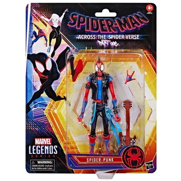 Marvel Legends Series 6 inch action figures - Spiderman Across the Spider-verse part one - Spider Punk F3851
