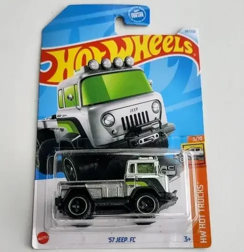 Hot wheels 2024 HW Hot Trucks 3 of 10 - 1957 Jeep FC zamac HTF48