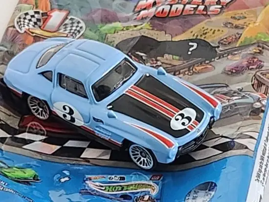 Hot wheels 2024 Mystery Series 1 - 3 of 10 Mercedes-Benz 300 SL blue GNN25 (unopened)