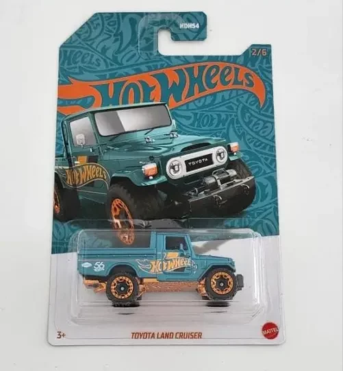Hot wheels 2024 56th anHot wheels 2024 56th anniversary mix 1 – 2 of 6 Toyota Land Cruiser green/chrome HVX01niversary mix 1 – 3 of 6 – 2021 Ford Bronco green/chrome HVX02