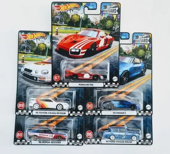 Hot Wheels 2024 Boulevard mix T complete set GJT68-956T