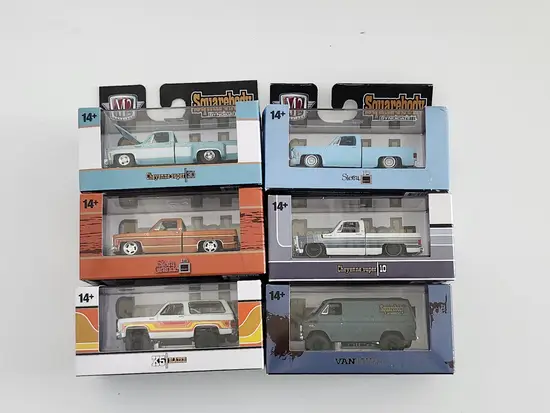 M2 machines Squarebody syndicate series 3 - 32600 release WMTS18 Complete set with sleeve 24-20/26