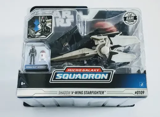 Star wars micro galaxy squadron series 5 Star Fighter Class – #0109 Shadow V-Wing Star Fighter SWJ0159 (Rare chase 1 of 15,000)