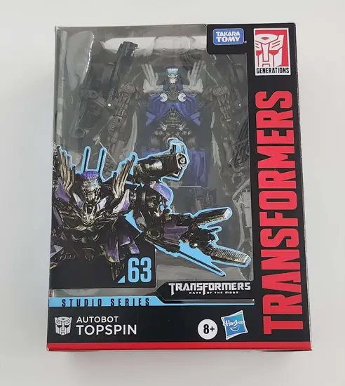 Transformers Studio series Dark Side of the Moon - Deluxe class #63 Autobot Topspin E8289