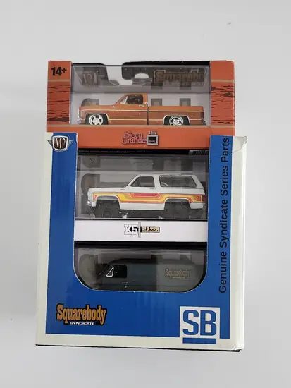 M2 machines Squarebody syndicate series 3 - 32600 release WMTS18 Complete set with sleeve 24-20/26