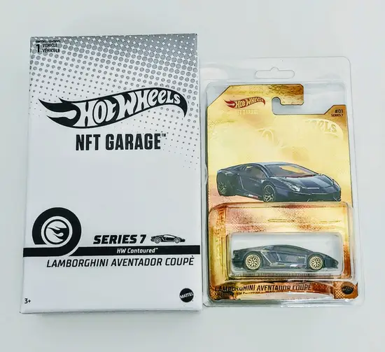 HOT WHEELS 2024 NFTH GARAGE LAMBORGHINI AVENTADOR COUPE