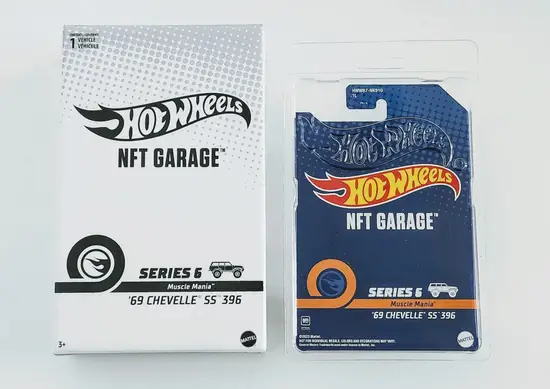 Hot wheels 2024 NFT Garage Series 6 Muscle Mania 1969 Chevelle SS 396 HWW87