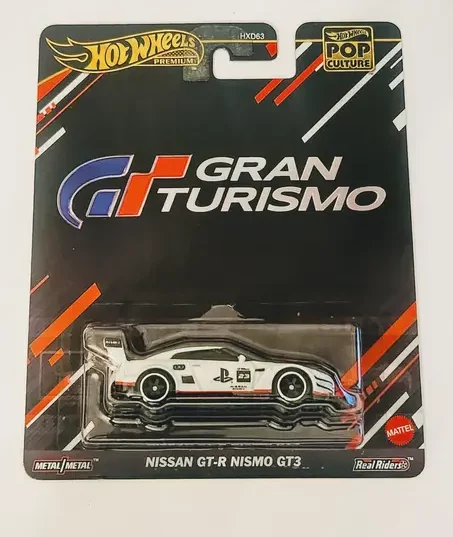 Hot wheels 2024 Pop Culture Entertainment - Gran Turismo the Movie Nissan GT-R Nismo GT3 white HVJ34