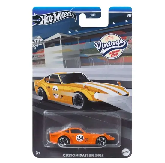 Hot wheels 2024 Silver Line Vintage Racing Club mix B 5 of 5 Custom Datsun 240z orange HRV10