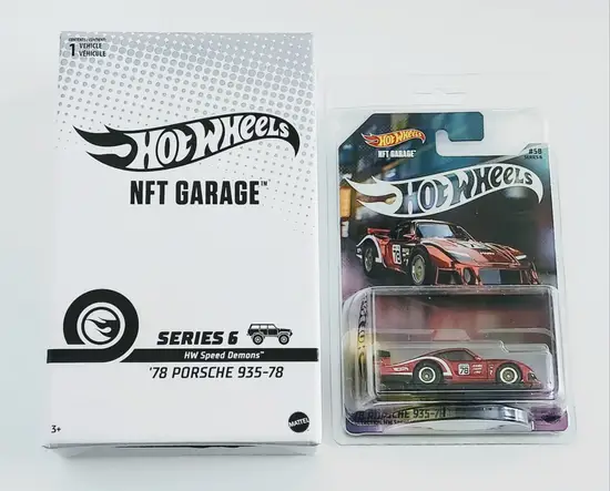 Hot wheels 2024 NFT Garage Series 6 HW Speed Demons 1978 Hot wheels 2024 NFT Garage Series 6 HW Speed Demons 1978