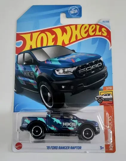 Hot wheels 2024 Hot Trucks 2 of 10 – 2019 Ford Ranger Raptor HKS blue HTD05