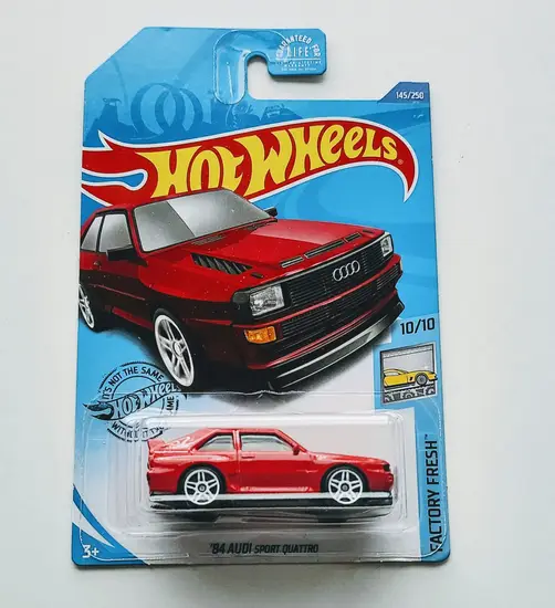 Hot Wheels 2020 Factory Fresh 1984 Audi Sport Quattro GHC03 Red