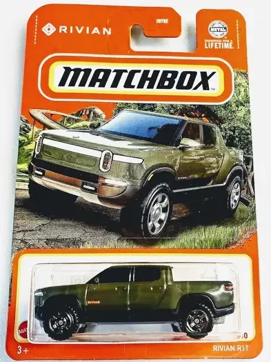Matchbox 2024 - 17 of 100 MBX Highway Rivian R1T green HKW56