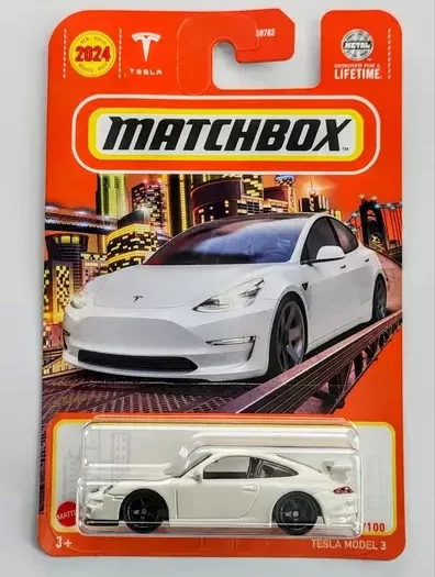 : Matchbox 2024 Porsche 911 GT3 white (error card)
