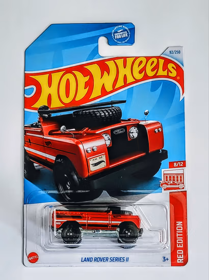 Hit Wheels 2024 Target Red Edition 8 of 12 Land Rover Series II HTF80