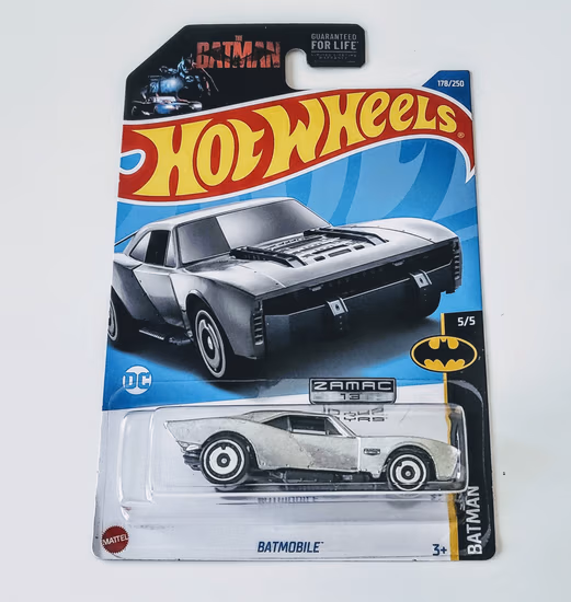 Hot Wheels 2022 Batman Series 5 of 5  The Batman Batmobile Zamac HCY36