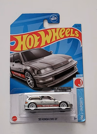 Hotwheels-2023-zamac-honda-civic-ef