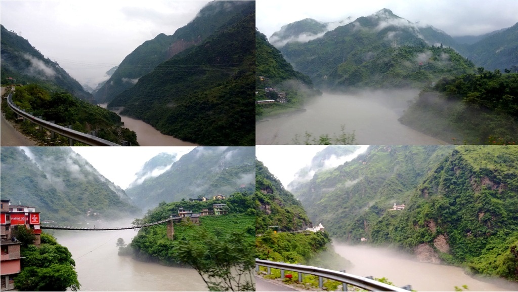 View on the way to Bhuntar from Sundernagar - justwravel