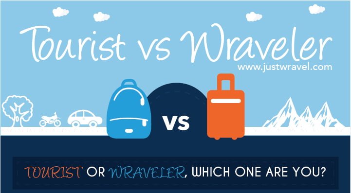 Tourist VS Wraveler! Which one are you?