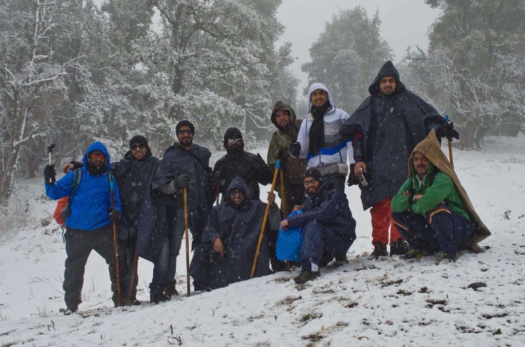 Group at Nag tibba