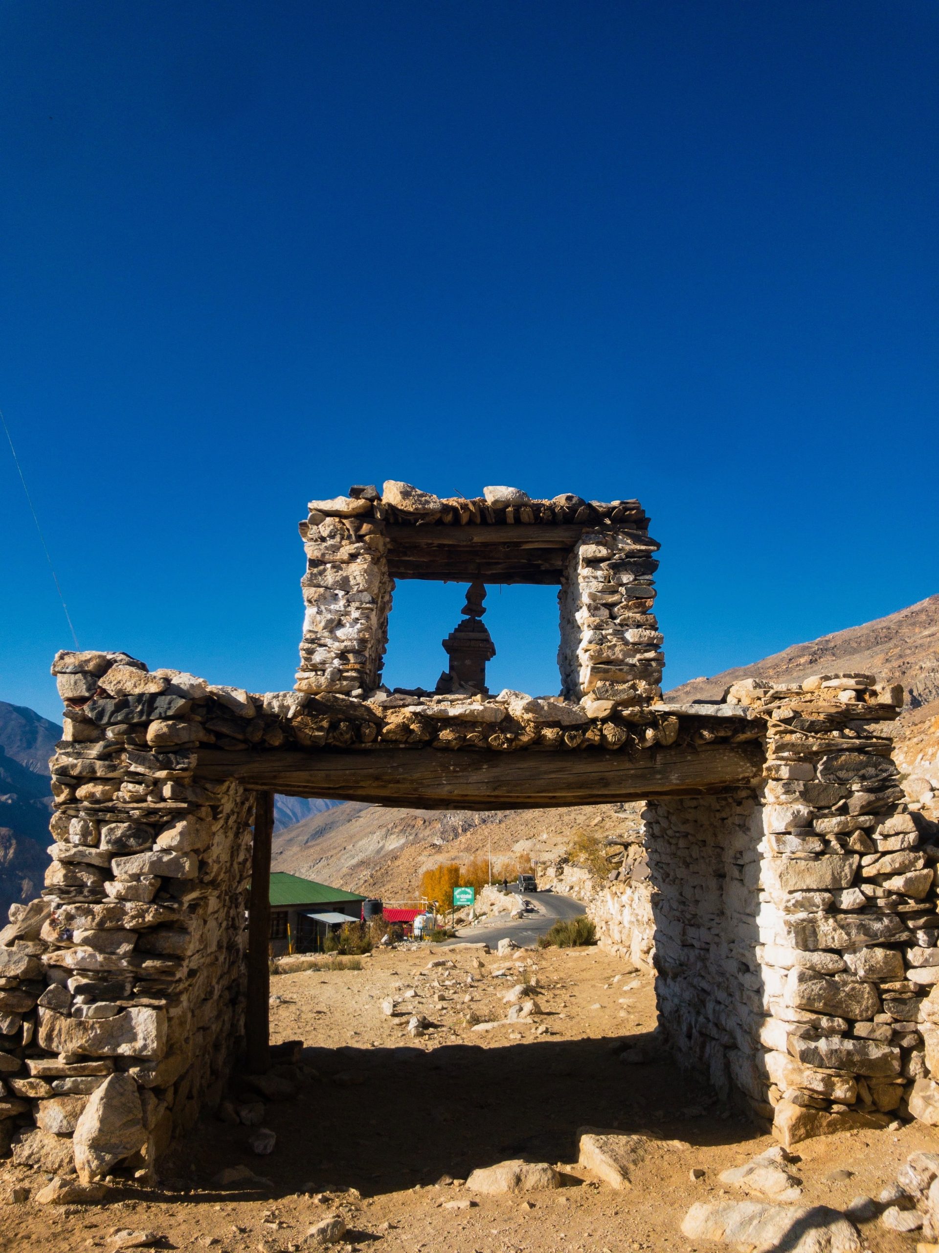 Witnessing A Beautiful Evening In Spiti Valley.