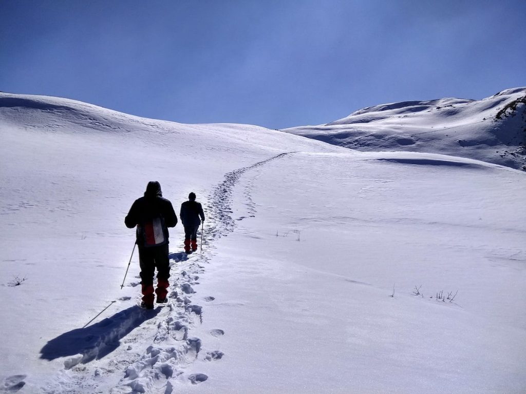 Winter and snow treks in India