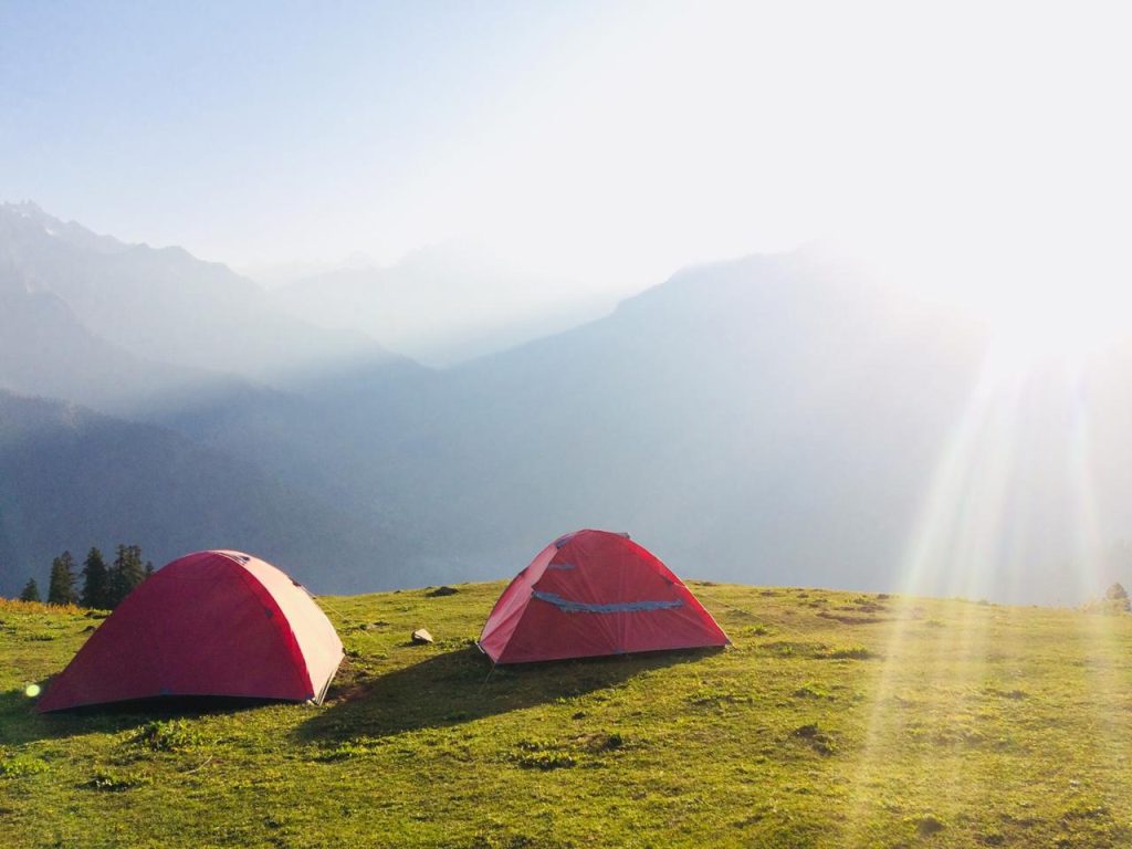 camping in himachal pradesh justwravel