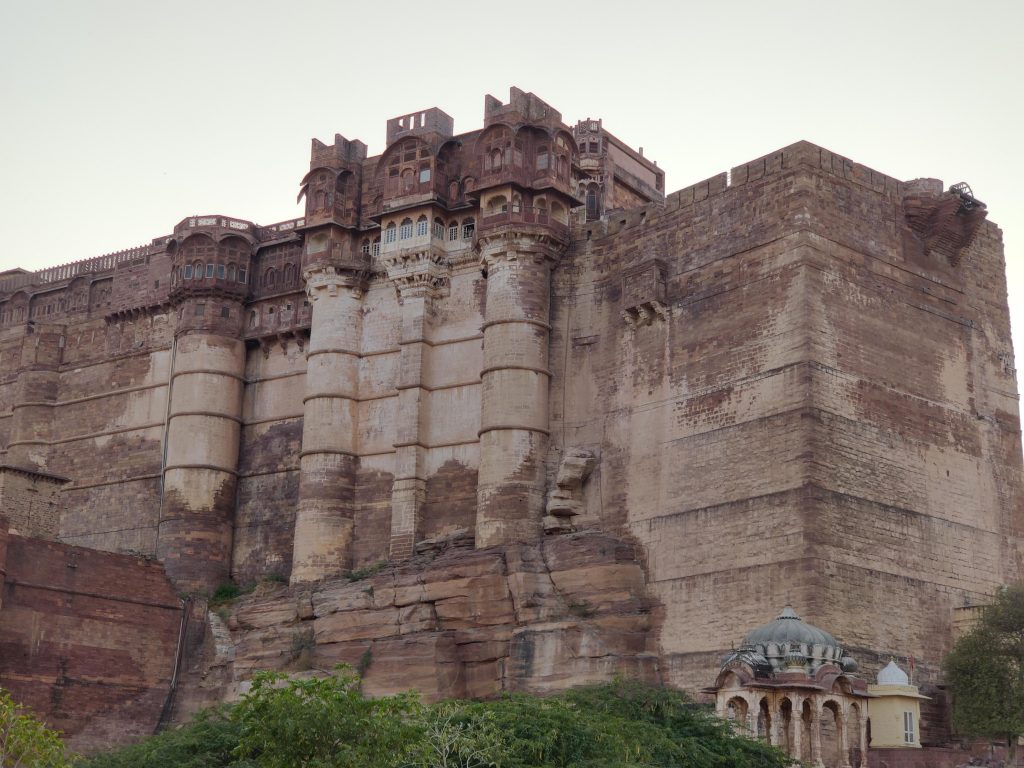 The Mehrangarh Fort  in all its might