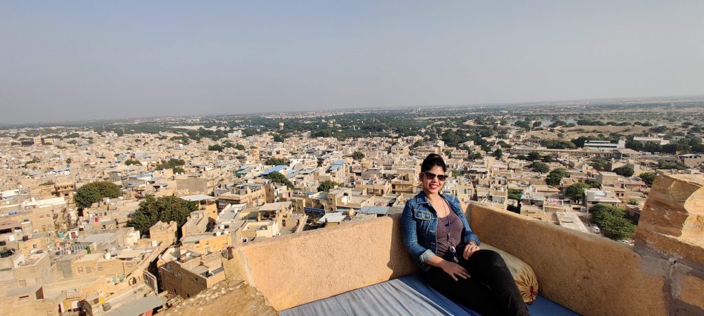 View of the Jaisalmer City from the Fort.