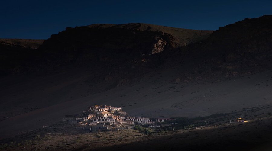 Spiti Valley, Himachal Pradesh, Mountains, Villages. 