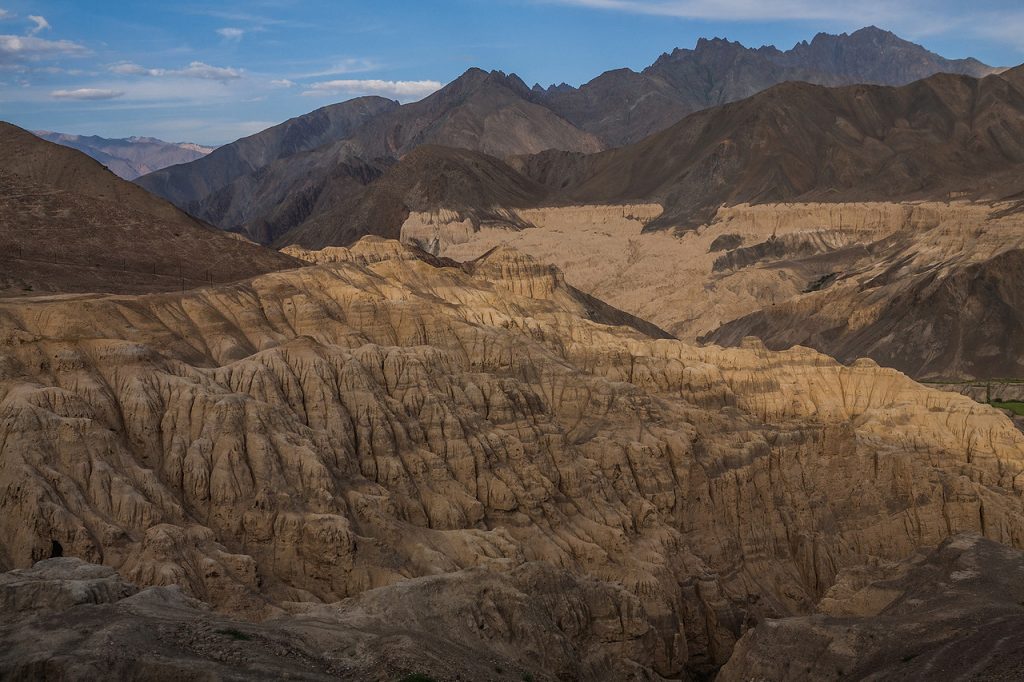 Moonscape in Ladakh. Moon like craters in Ladakh. Why Ladakh is different from the world. 