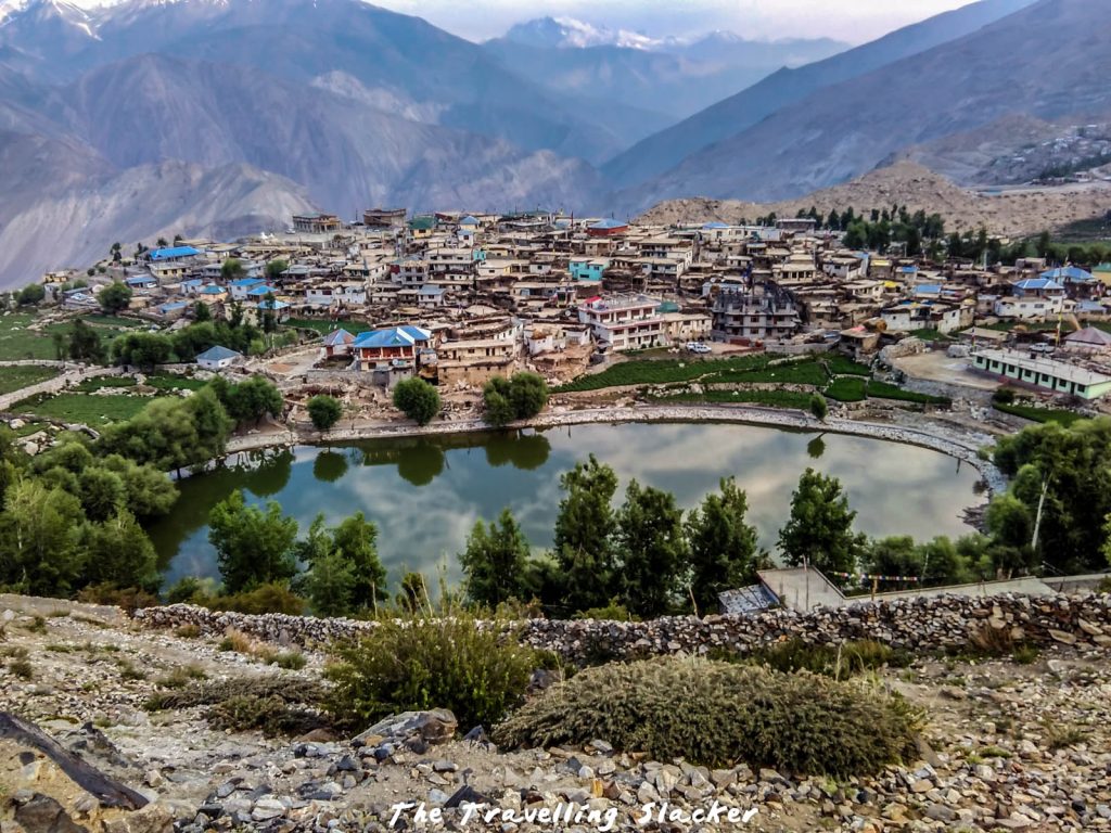 Nako Village, Nako Lake, Village amidst mountains, Spiti, Travel. 