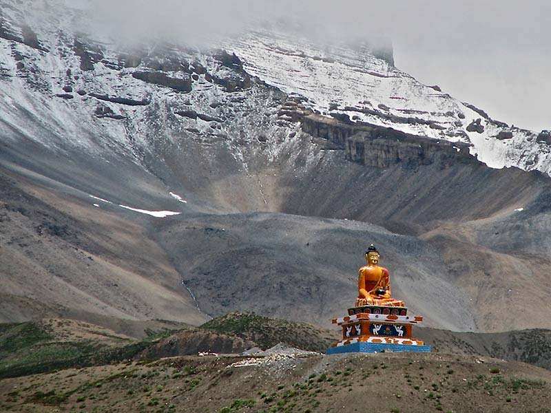 Monastery, Buddha, Buddhism, Himachal Pradesh, Spiti Valley, Kaza, mountains. 