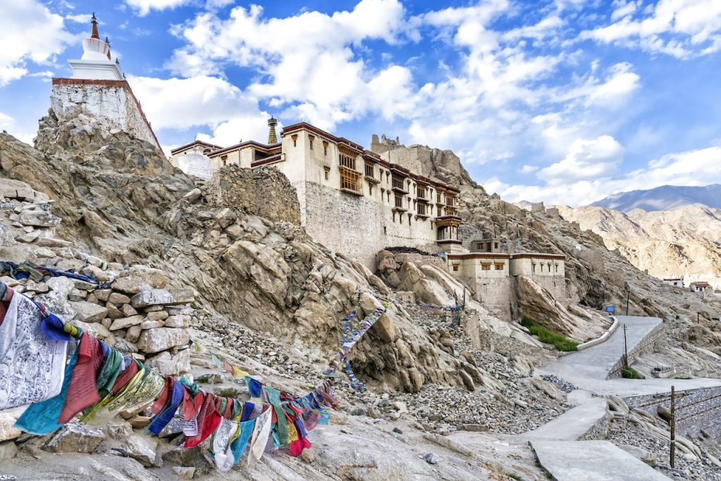 Shey Monastery in Ladakh. Views of the region. History. Buddhism and culture.