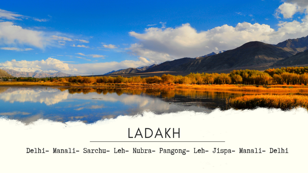 best route for ladakh