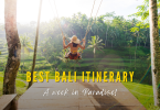 Bali Itinerary