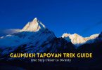 Gaumukh Tapovan Trek Guide