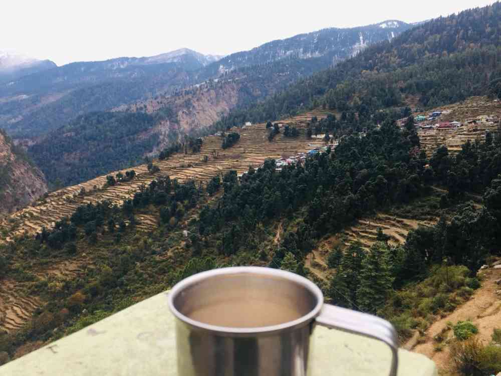 Hot Tea and Mountains 