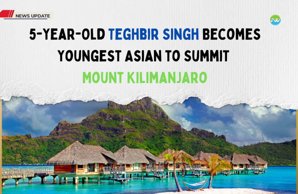 5-Year-Old Teghbir Singh Becomes Youngest Asian to Summit Mount Kilimanjaro